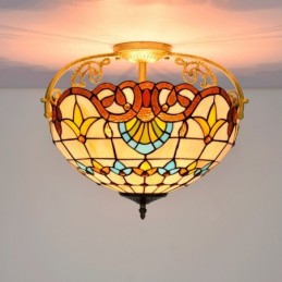 Πλαφονιέρα σε Στυλ Tiffany...