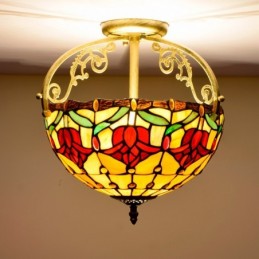 Πλαφονιέρα σε Στυλ Tiffany...