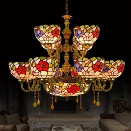 Πολυέλαιος σε Στυλ Tiffany...